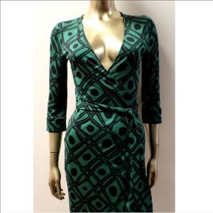 Dianne vonFustengerg “Julian” vintage wrap dress